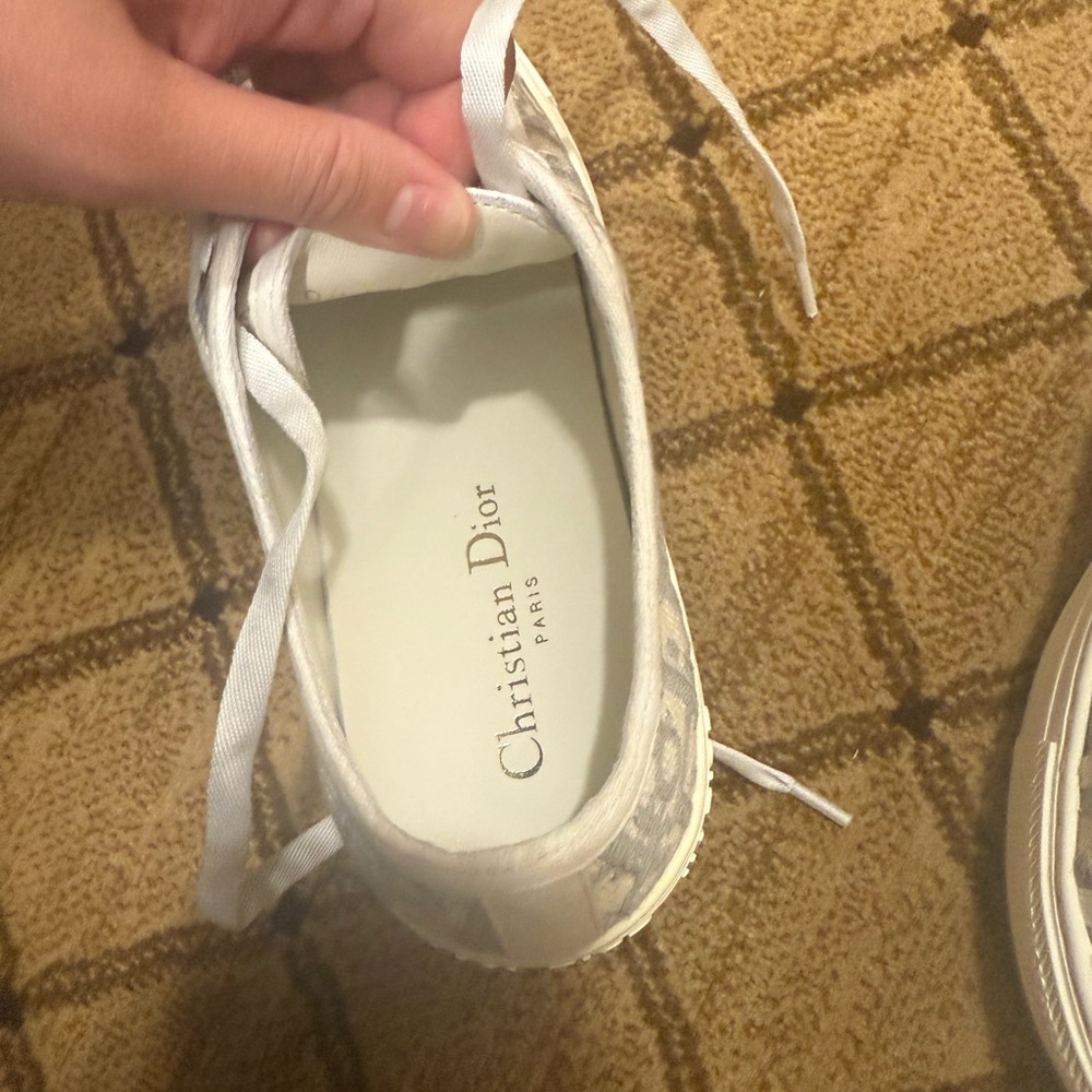 Dior Women's Gray Sneakers - Picture 4 of 7